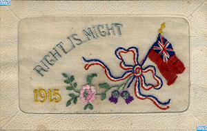 ID194 - Artefacts relating to - A variety of handmade and colour WW1 Postcards